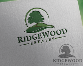 Logo Design entry 1332405 submitted by alex.projector to the Logo Design for RidgeWood Estates run by eschollard