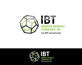Logo Design entry 1333043 submitted by 54309945809309u6kl to the Logo Design for Immersive Broadcast Technologies Inc. or IBT.  Could be IBT with Immersive underneath.  run by BSI-TV