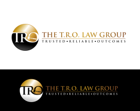 Logo Design entry 1334102 submitted by Logo Rebel to the Logo Design for The T.R.O. Law Group run by treedoutlaw@trolawgroup.com