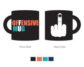 Logo Design entry 1334179 submitted by JINKODESIGNS to the Logo Design for Offensive Mug run by gtrainor