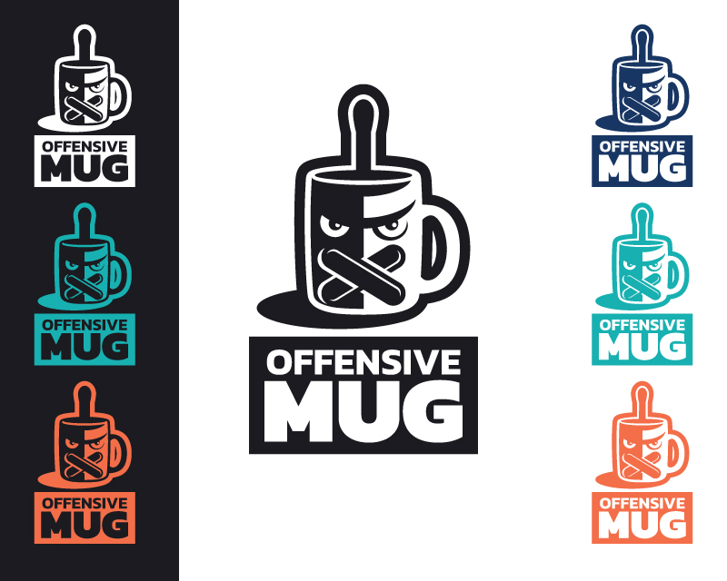 Logo Design entry 1334181 submitted by taks0not to the Logo Design for Offensive Mug run by gtrainor