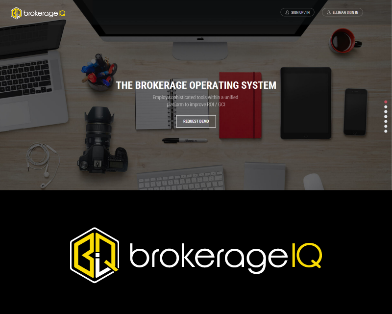 Logo Design entry 1334938 submitted by erongs16 to the Logo Design for brokerageIQ run by believerz