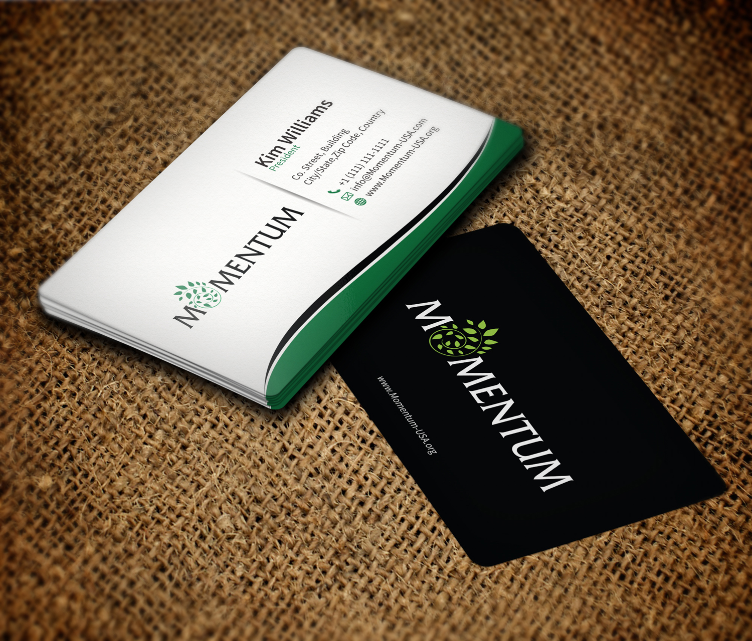 Business Card & Stationery Design entry 1388949 submitted by athenticdesigner