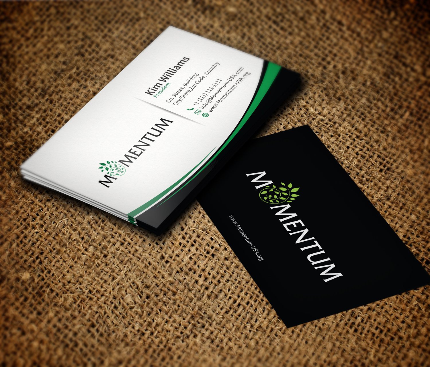 Business Card & Stationery Design entry 1388950 submitted by athenticdesigner