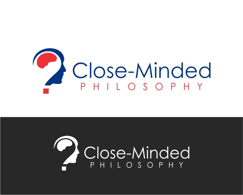 Logo Design entry 1336925 submitted by jhaychiecoh to the Logo Design for Close-Minded Philosophy run by miccriminal