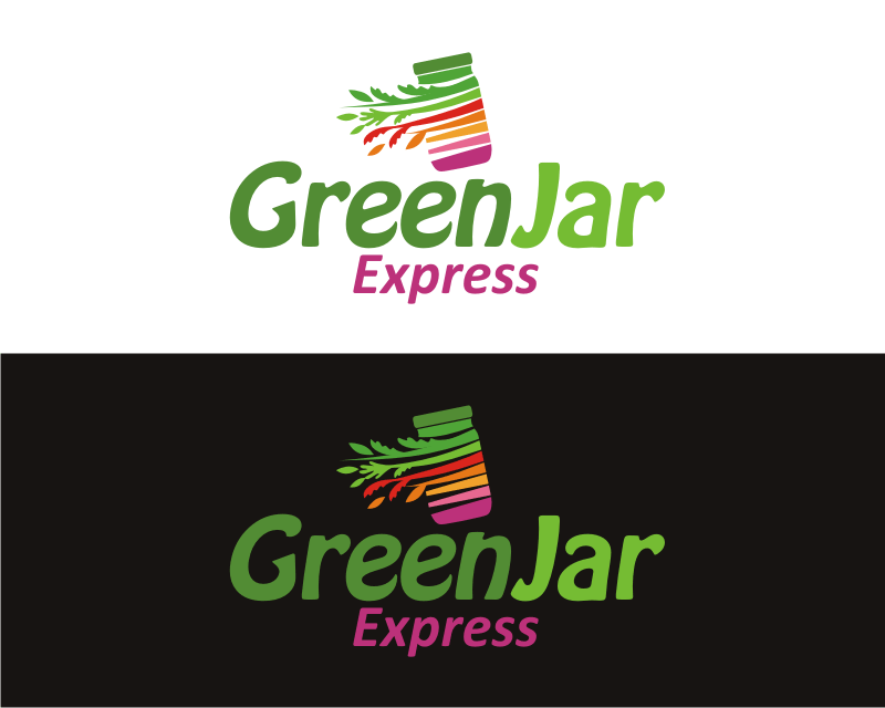 Logo Design entry 1337016 submitted by pingpong to the Logo Design for Green Jar Express run by LauraLesz