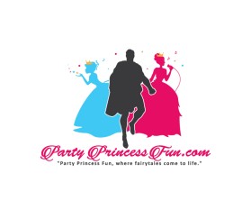 Logo Design entry 1339541 submitted by wongsanus to the Logo Design for PartyPrincessFun.com run by KellyD