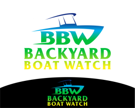 Logo Design entry 1339944 submitted by Bima Sakti to the Logo Design for Backyard Boat Watch run by backyardboatwatch
