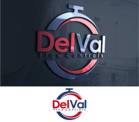 Logo Design entry 1340932 submitted by hym35 to the Logo Design for DelVal Flow Controls - www.delvalflow.com run by llee7241
