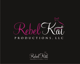 Logo Design entry 1341266 submitted by tina_t to the Logo Design for Rebel Kat Productions, LLC run by momsings