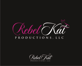 Logo Design entry 1341268 submitted by tina_t to the Logo Design for Rebel Kat Productions, LLC run by momsings