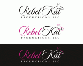 Logo Design entry 1341285 submitted by pingpong to the Logo Design for Rebel Kat Productions, LLC run by momsings