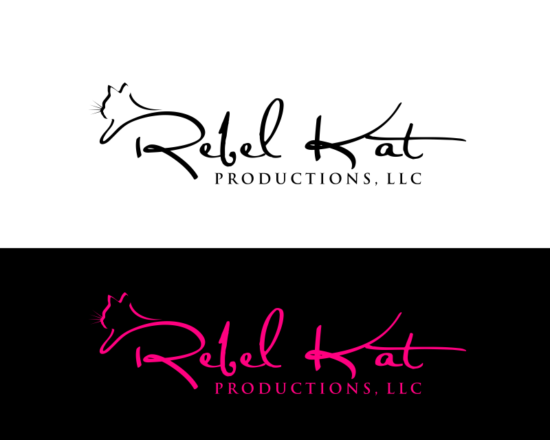Logo Design entry 1341292 submitted by sella to the Logo Design for Rebel Kat Productions, LLC run by momsings