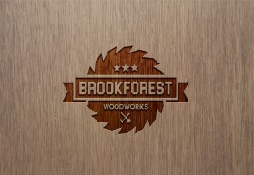 Logo Design entry 1341588 submitted by DAYS to the Logo Design for Brookforest Woodworks run by Grant Frye