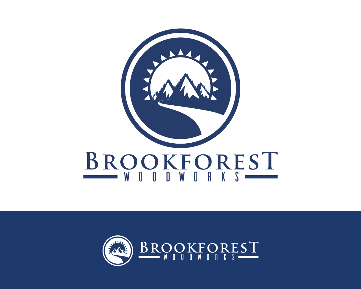 Logo Design entry 1341600 submitted by TKODesigns to the Logo Design for Brookforest Woodworks run by Grant Frye