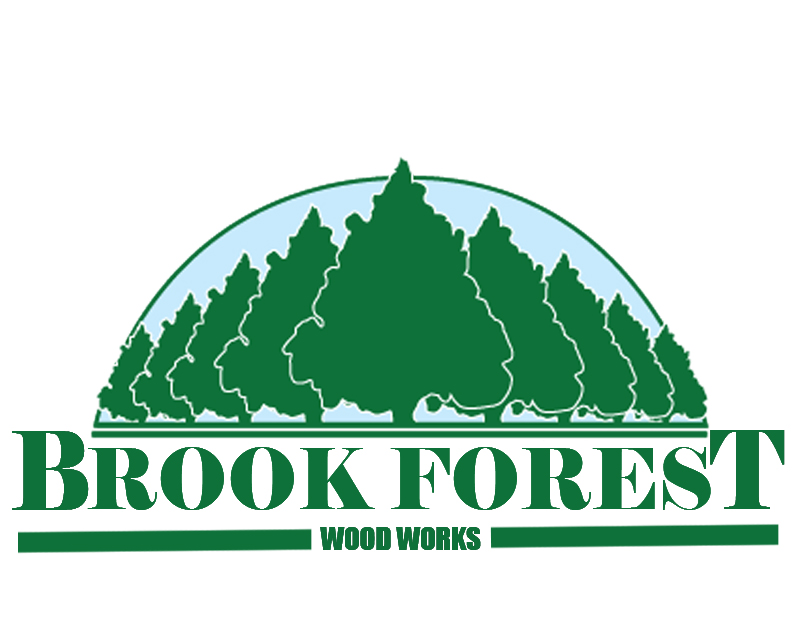 Logo Design entry 1341600 submitted by piggybaby to the Logo Design for Brookforest Woodworks run by Grant Frye