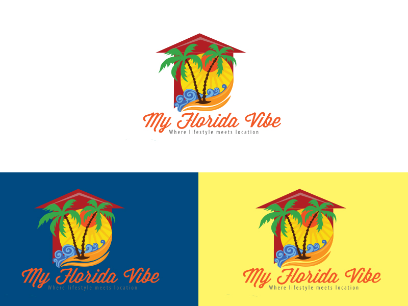 Logo Design entry 1342284 submitted by HAWARI to the Logo Design for My Florida Vibe run by Penilayne