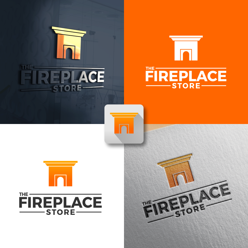 Logo Design entry 1342522 submitted by sobri9012sobirin to the Logo Design for The Fireplace Store run by topgun5727