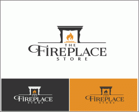 Logo Design entry 1342602 submitted by artsword to the Logo Design for The Fireplace Store run by topgun5727