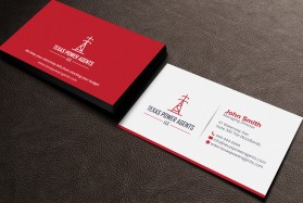 Business Card & Stationery Design entry 1343847 submitted by indeyzn to the Business Card & Stationery Design for Texas Power Agents LLC run by Chris@TexasPowerAgents.com