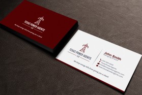 Business Card & Stationery Design entry 1343878 submitted by indeyzn to the Business Card & Stationery Design for Texas Power Agents LLC run by Chris@TexasPowerAgents.com