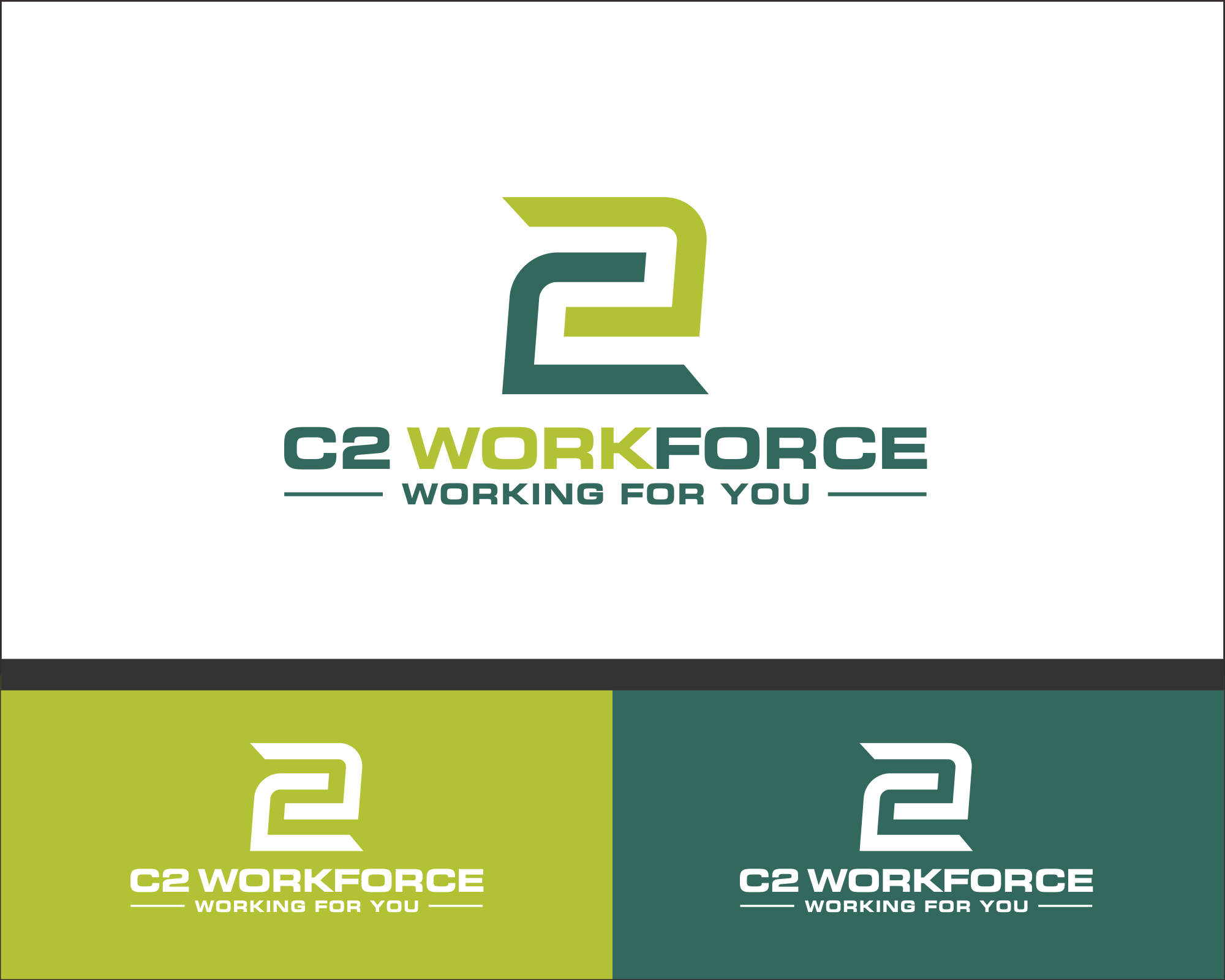 Logo Design entry 1344526 submitted by Destination to the Logo Design for C2 Workforce run by recruitranger