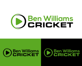 Logo Design entry 1345010 submitted by nirajdhivaryahoocoin to the Logo Design for Ben Williams Cricket run by Lauren Wylie