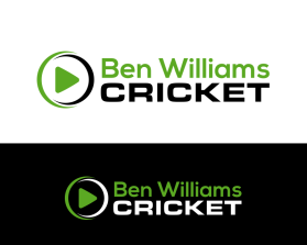 Logo Design entry 1345014 submitted by Isa to the Logo Design for Ben Williams Cricket run by Lauren Wylie