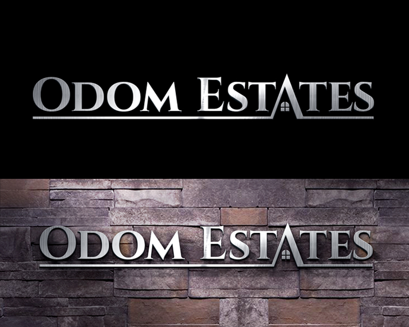 Logo Design entry 1345636 submitted by jellareed to the Logo Design for Odom Estates run by elichter@atova.com