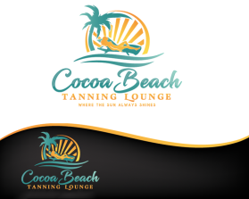 Logo Design entry 1345682 submitted by JBsign to the Logo Design for Cocoa Beach Tanning Lounge run by stephdicristina