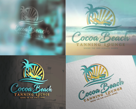 Logo Design entry 1345683 submitted by JBsign to the Logo Design for Cocoa Beach Tanning Lounge run by stephdicristina