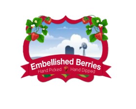 Logo Design entry 1346109 submitted by @yusuf to the Logo Design for Embellished Berries run by brittanybrotherton