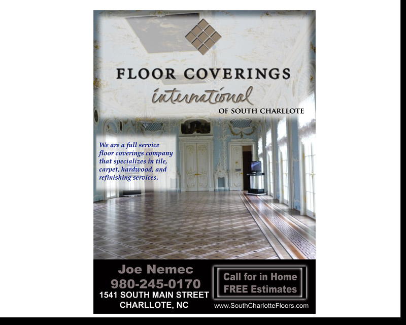 Brochure Design entry 1346162 submitted by Villa to the Brochure Design for Floor Coverings International of South Charlotte run by joe.nemec