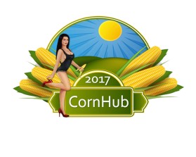 Logo Design entry 1346698 submitted by cleverfrogs to the Logo Design for CornHub 2017 run by CornHub2017