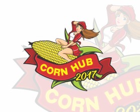 Logo Design entry 1346702 submitted by LavenderLover to the Logo Design for CornHub 2017 run by CornHub2017