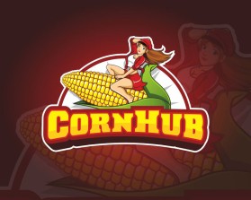 Logo Design entry 1346715 submitted by LavenderLover to the Logo Design for CornHub 2017 run by CornHub2017