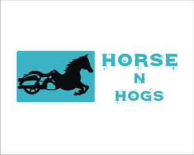 Logo Design entry 1346676 submitted by El Tasador to the Logo Design for Horses N Hogs run by Karesig