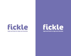 Logo Design entry 1347149 submitted by DORIANA999 to the Logo Design for fickle run by sarahlbatch