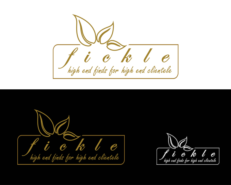 Logo Design entry 1347147 submitted by fazleyrab to the Logo Design for fickle run by sarahlbatch