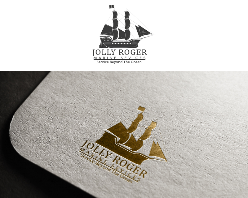 Logo Design entry 1347330 submitted by Ikhwan to the Logo Design for Jolly Roger Marine Sevices  run by Evanb1289