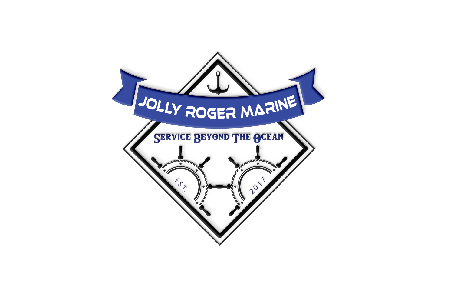 Logo Design entry 1347330 submitted by zahidrabby to the Logo Design for Jolly Roger Marine Sevices  run by Evanb1289