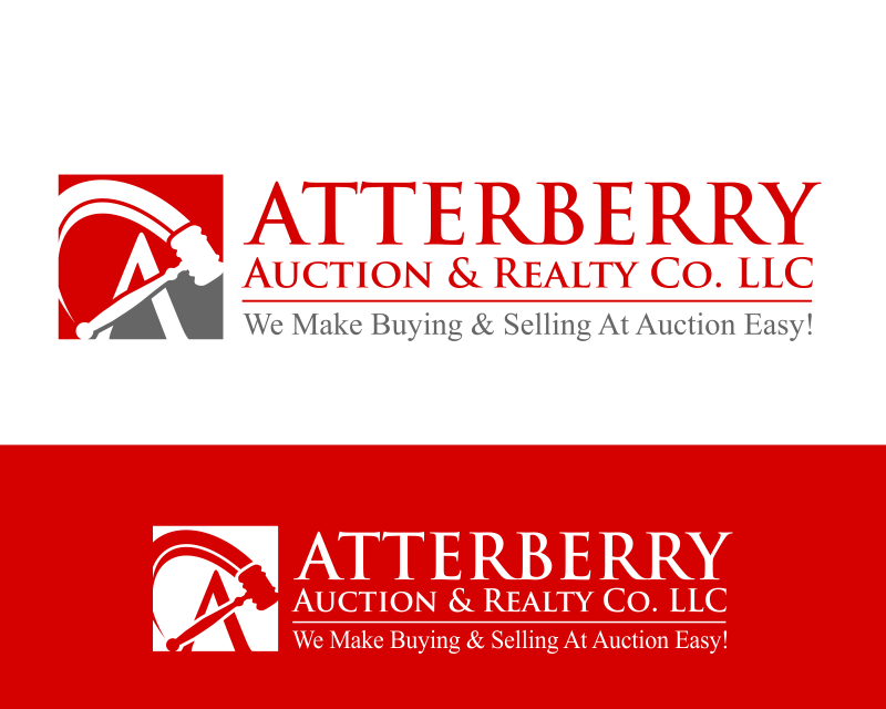 Logo Design entry 1349245 submitted by sella to the Logo Design for Atterberry Auction & Realty Co. LLC run by Atterberry Auction