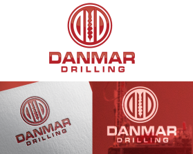 Logo Design entry 1349362 submitted by Artezza to the Logo Design for  Danmar Drilling/Danmar Contracting run by sunshine54
