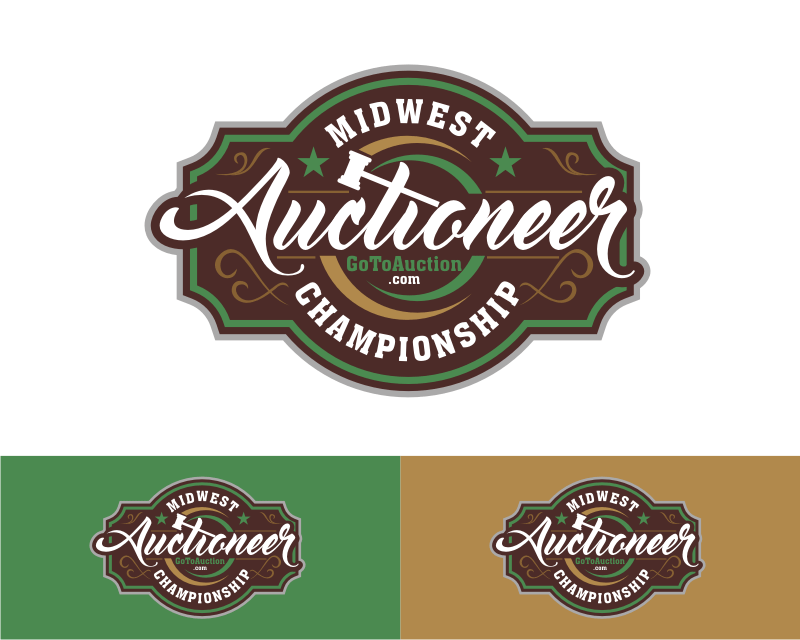 Logo Design entry 1349819 submitted by pingpong to the Logo Design for Midwest Auctioneer Championship run by michiganauction