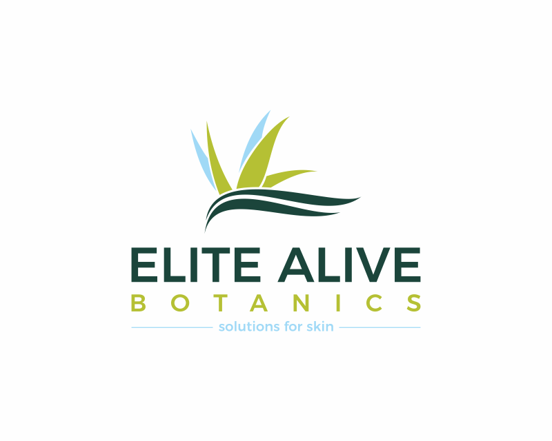 Logo Design entry 1351410 submitted by Mrs. DC to the Logo Design for Elite Alive Botanics run by greendrummer