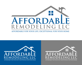 Logo Design entry 1351499 submitted by surya775 to the Logo Design for Affordable Remodeling LLC run by Dreeves914