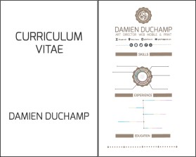 Graphic Design entry 1352497 submitted by Rudolf Kirchner to the Graphic Design for Damien DUCHAMP run by damien951