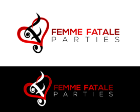 Logo Design entry 1352623 submitted by KajiRo to the Logo Design for Femme Fatale Parties run by Femme Fatale Parties