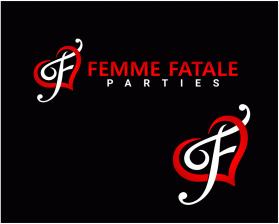 Logo Design Entry 1352640 submitted by artsword to the contest for Femme Fatale Parties run by Femme Fatale Parties
