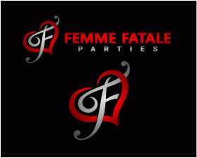 Logo Design entry 1352691 submitted by Logo Rebel to the Logo Design for Femme Fatale Parties run by Femme Fatale Parties